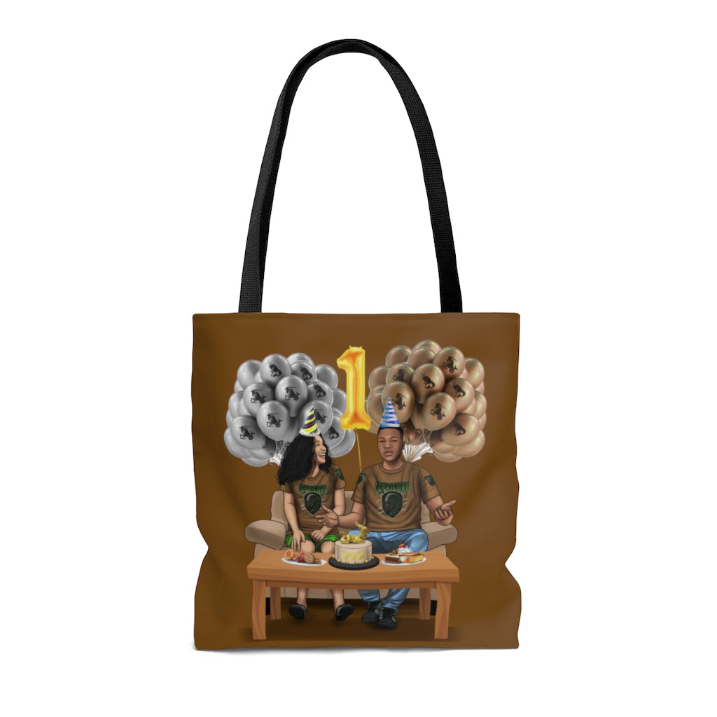 Capricorn Birthday AOP Tote Bag