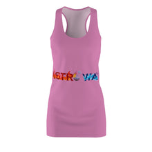 Load image into Gallery viewer, Women&#39;s Astro War Logo Cut &amp; Sew Racerback Dress
