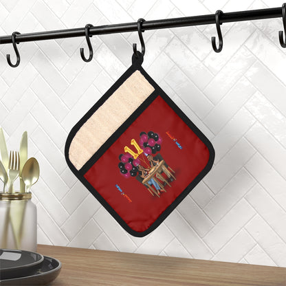 Scorpio Pot Holder with Pocket