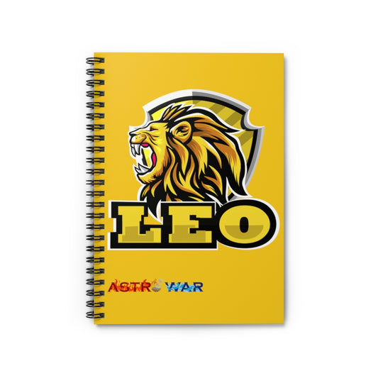 Leo Spiral Notebook - Ruled Line