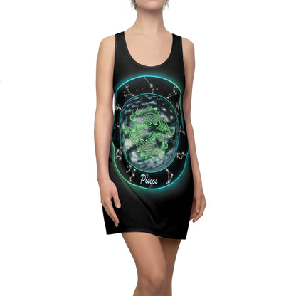 Women's Pisces Logo Cut & Sew Racerback Dress