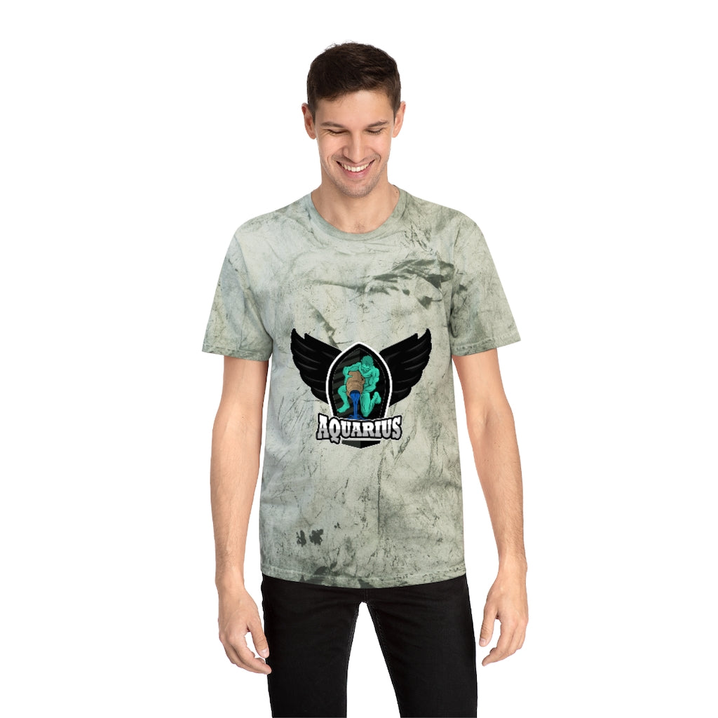 Aquarius Unisex Color Blast T-Shirt