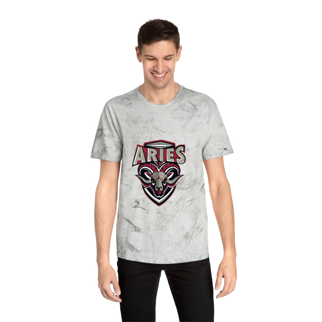 Aries Unisex Color Blast T-Shirt