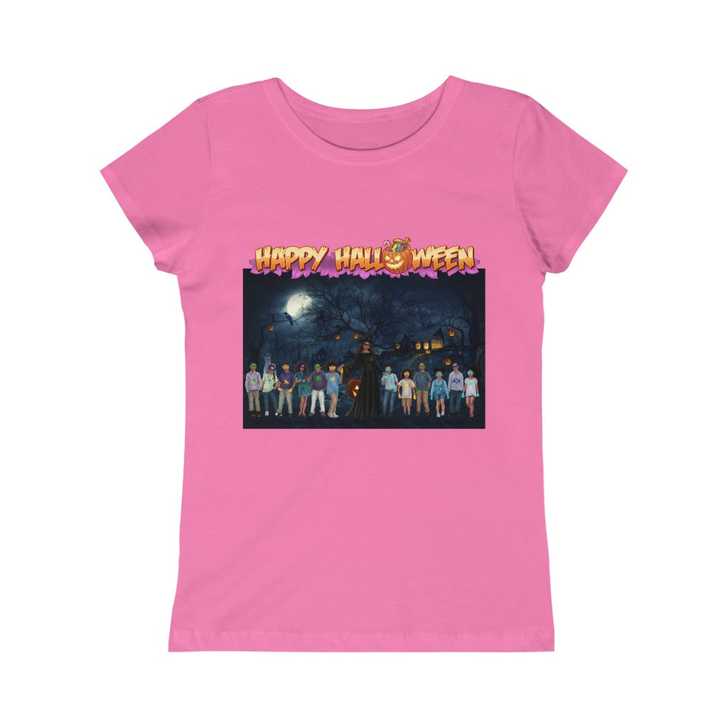 Halloween Girls Princess Tee