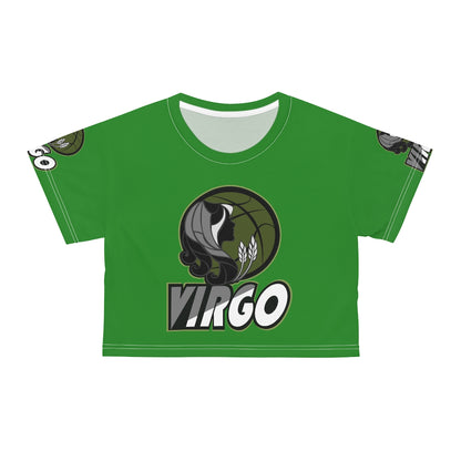 Virgo AOP Crop Tee