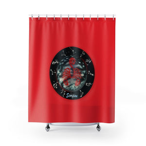 Scorpio Shower Curtains