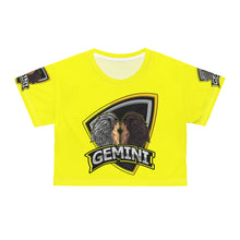 Load image into Gallery viewer, Gemini AOP Crop Tee
