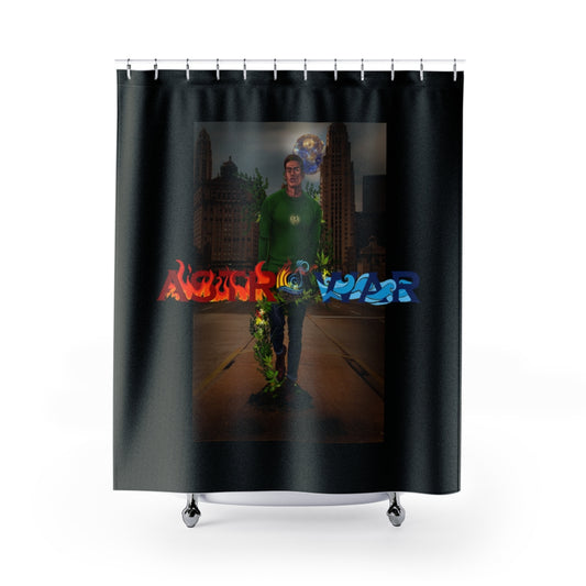 Virgo Man Shower Curtains