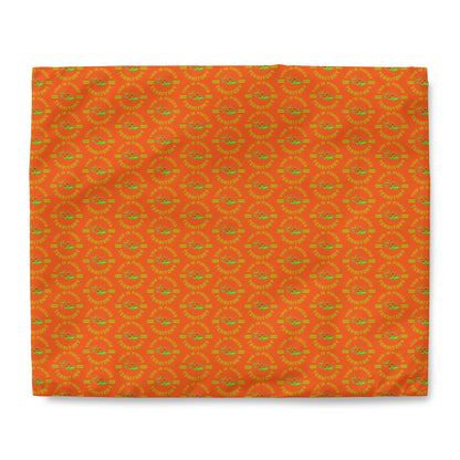 Pisces-Orange Duvet Cover