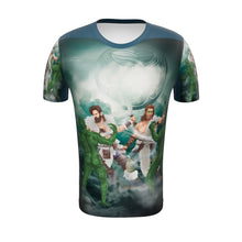 Load 3D model into Gallery viewer, Gemini All-Over Print Men&#39;s Athletic T-shirt
