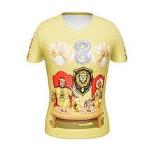 Load 3D model into Gallery viewer, Leo All-Over Print Women&#39;s Athletic T-shirt
