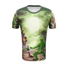 Load 3D model into Gallery viewer, Virgo All-Over Print Men&#39;s Athletic T-shirt
