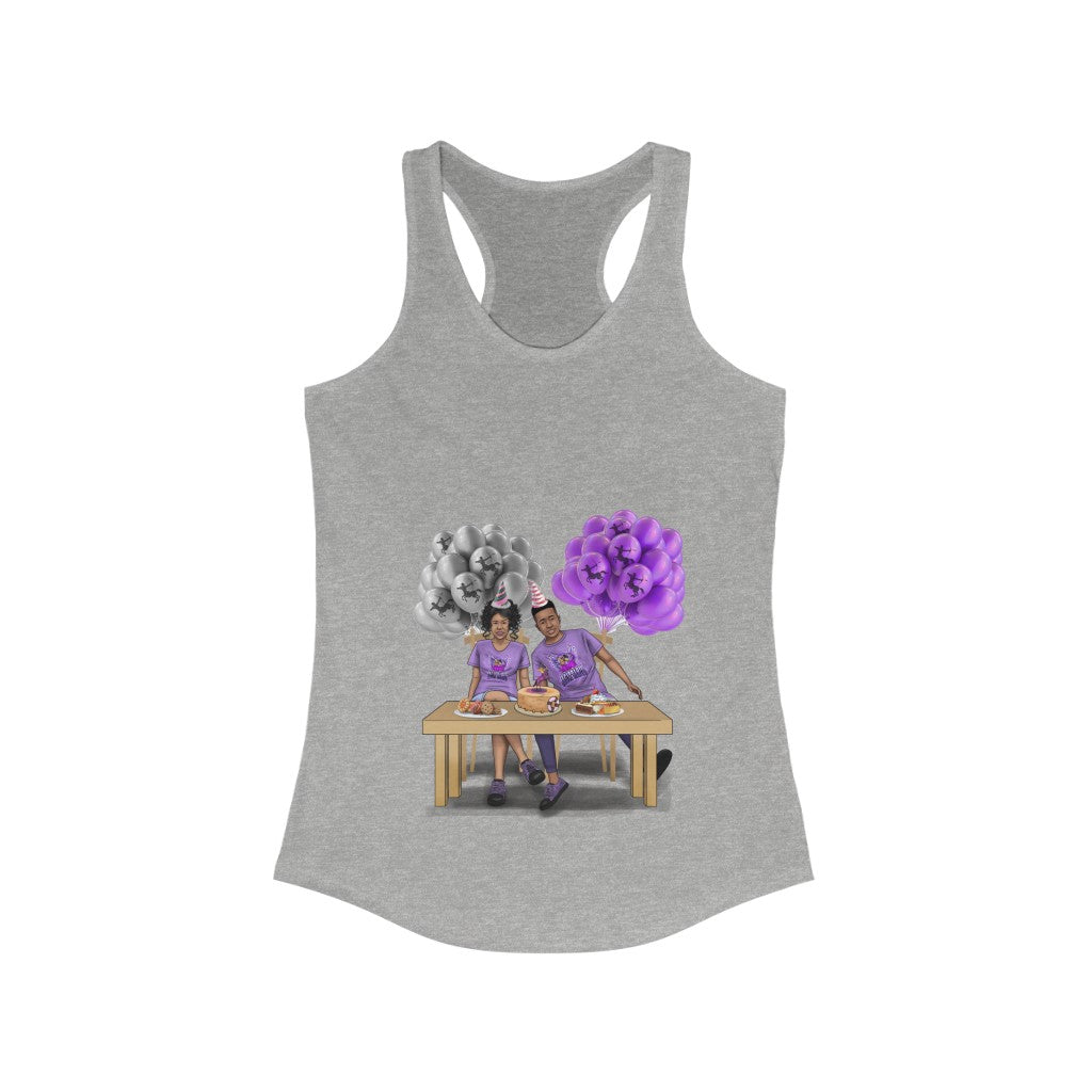 Sagittarius Birthday Women's Ideal Racerback Tank