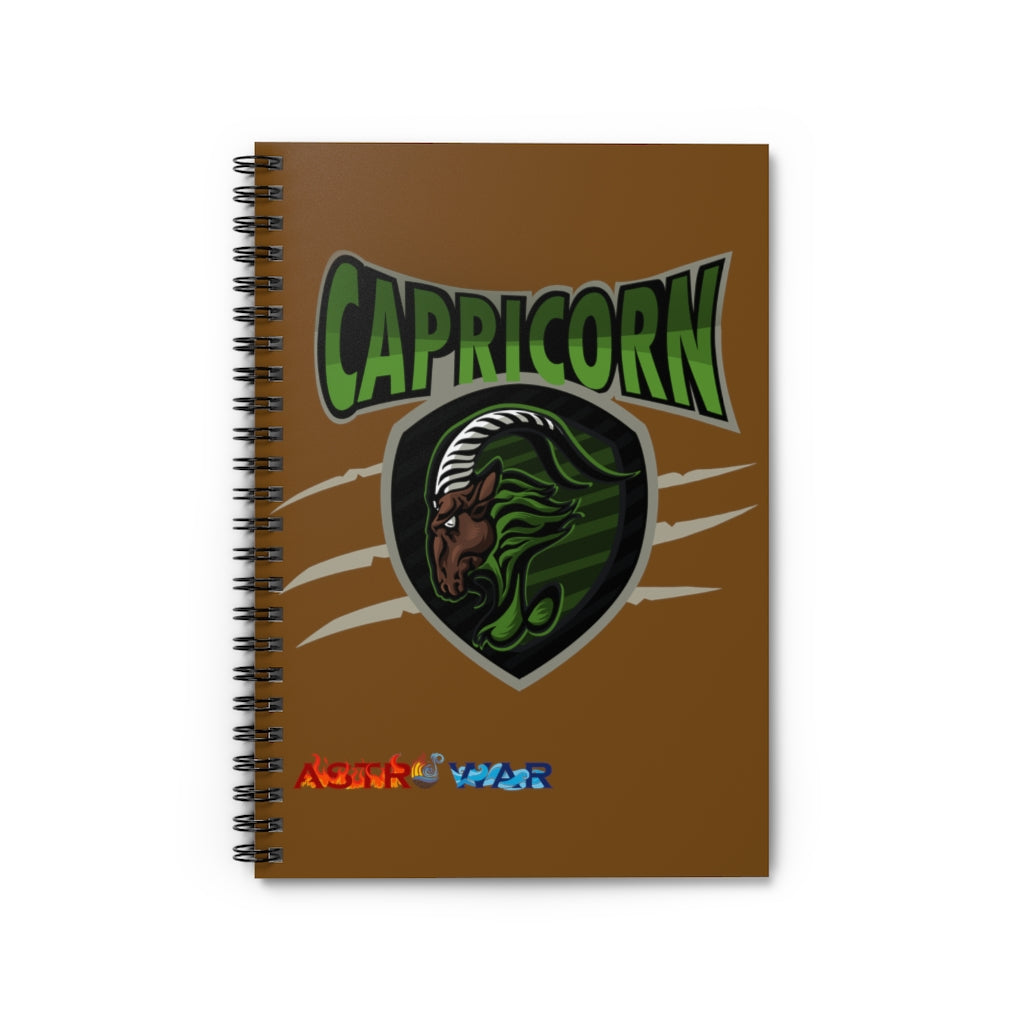 Capricorn Spiral Notebook - Ruled Line