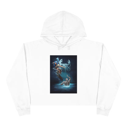 Scorpio/Virus Crop Hoodie