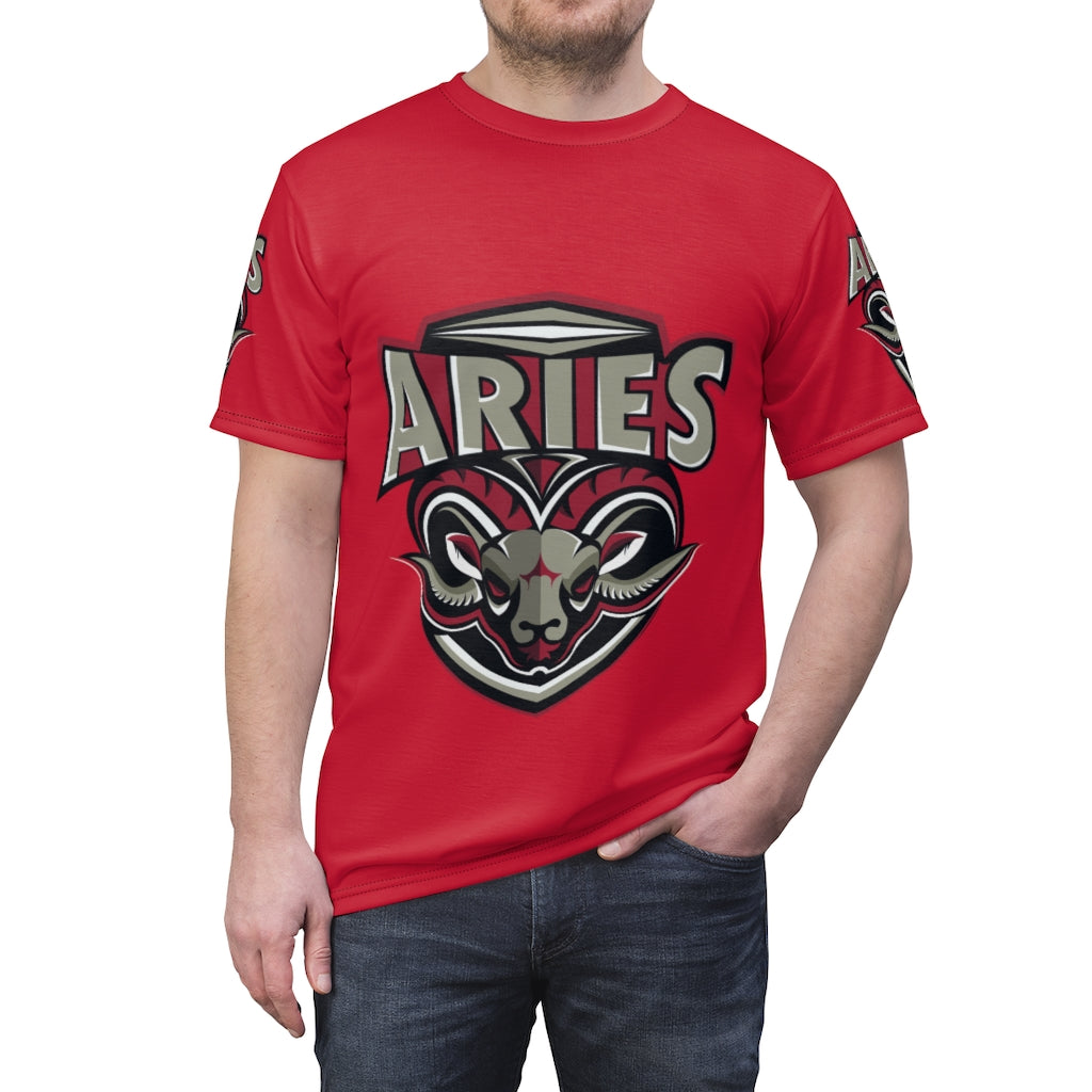 Aries Unisex AOP Cut & Sew Tee