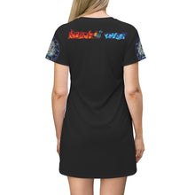 Load image into Gallery viewer, Cancer All Over Print T-Shirt Dress
