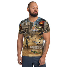 Load image into Gallery viewer, All-Over Print Men&#39;s Athletic T-shirt
