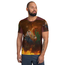 Load image into Gallery viewer, Leo All-Over Print Men&#39;s Athletic T-shirt
