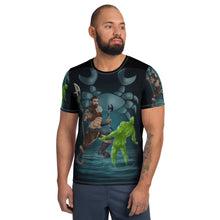 Load image into Gallery viewer, Cancer All-Over Print Men&#39;s Athletic T-shirt
