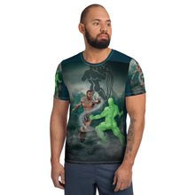 Load image into Gallery viewer, Aquarius All-Over Print Men&#39;s Athletic T-shirt
