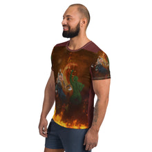 Load image into Gallery viewer, Leo All-Over Print Men&#39;s Athletic T-shirt
