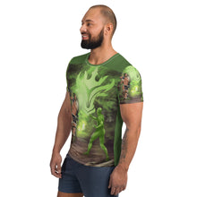 Load image into Gallery viewer, Taurus All-Over Print Men&#39;s Athletic T-shirt
