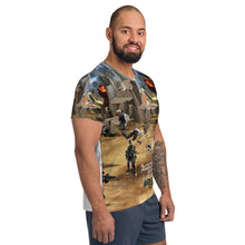 Load image into Gallery viewer, All-Over Print Men&#39;s Athletic T-shirt
