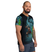 Load image into Gallery viewer, Pisces All-Over Print Men&#39;s Athletic T-shirt
