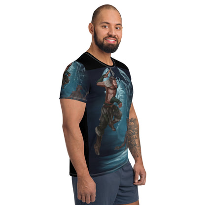 Scorpio All-Over Print Men's Athletic T-shirt