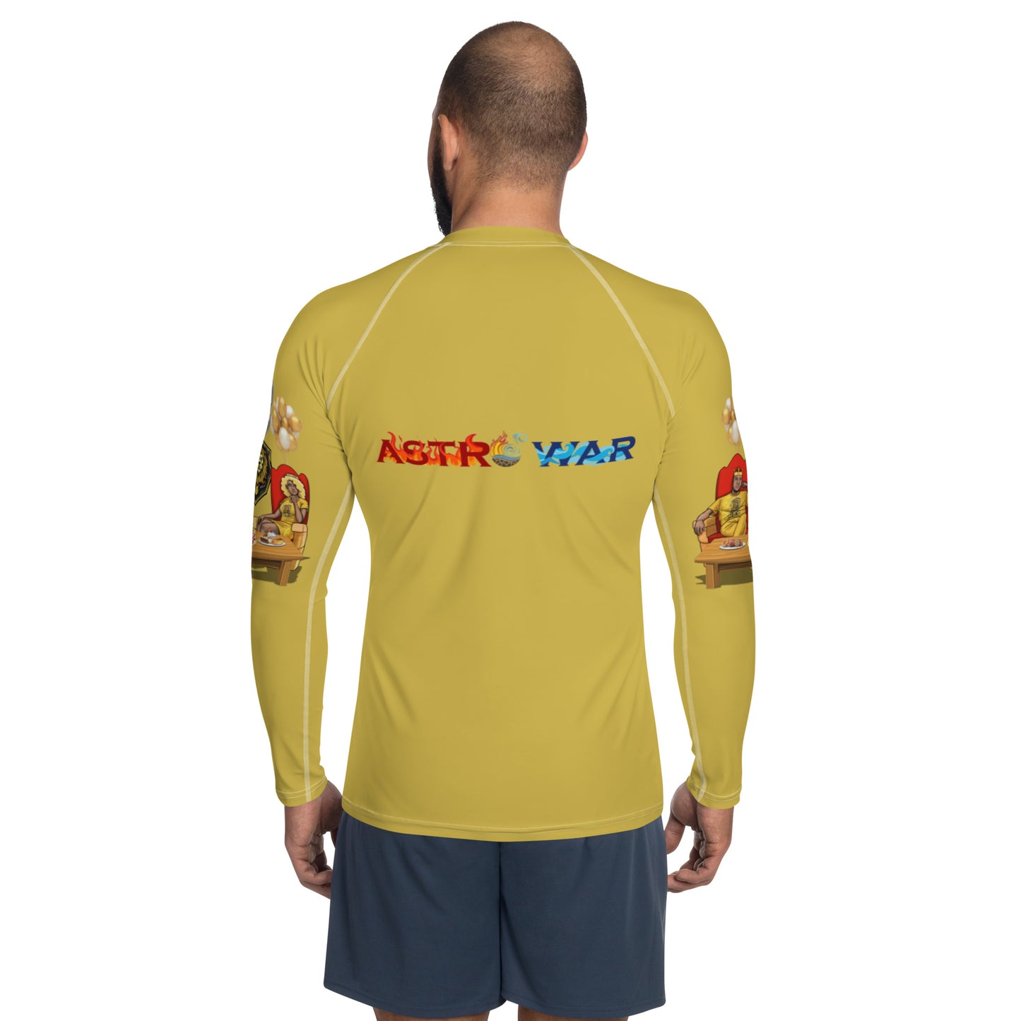 Leo Men's Birthday Rash Guard