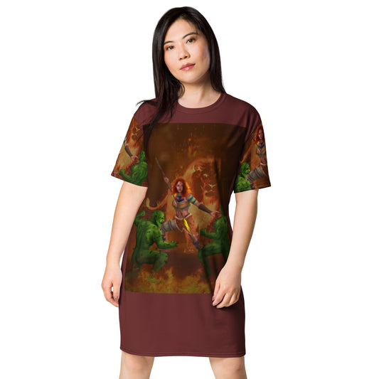 Leo T-shirt dress