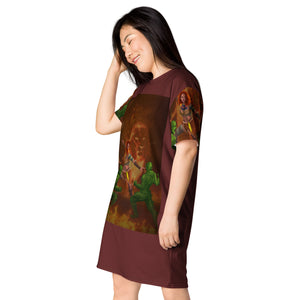 Leo T-shirt dress