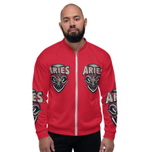 Load image into Gallery viewer, Aries Unisex Bomber Jacket
