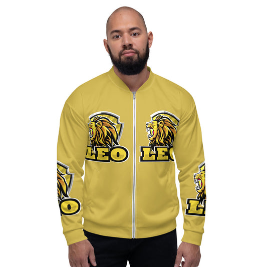 Leo Unisex Bomber Jacket