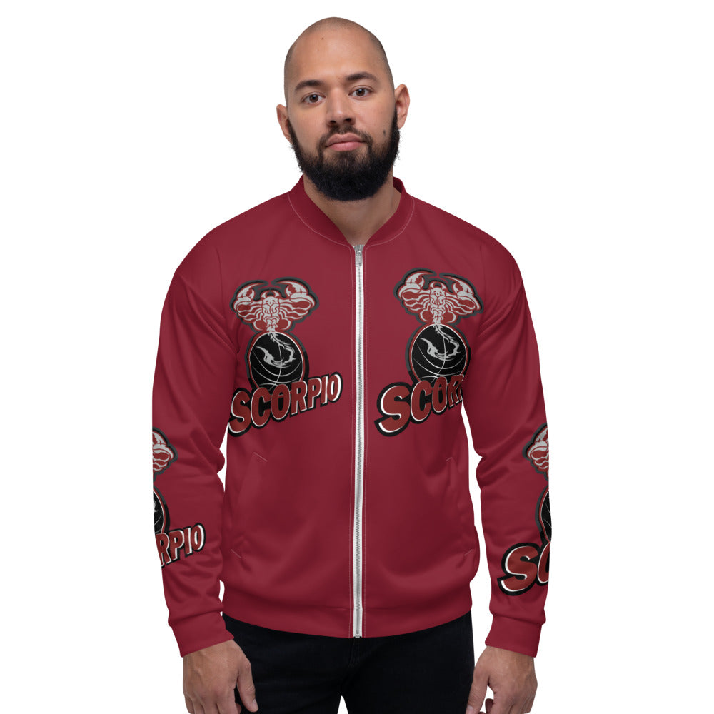 Scorpio Unisex Bomber Jacket