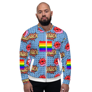 LGBTTIQQ2SA Unisex Bomber Jacket