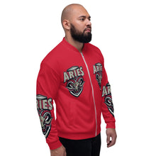 Load image into Gallery viewer, Aries Unisex Bomber Jacket
