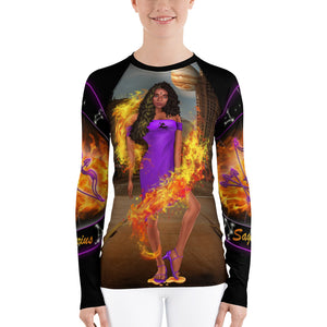 Sagittarius Women's Rash Guard