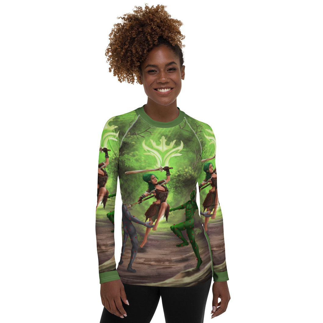 Taurus long-sleeve rash guard