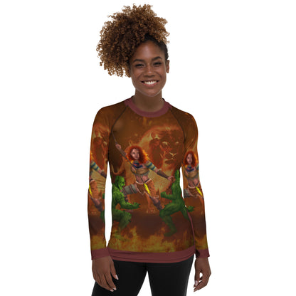 Leo Women's Rash Guard