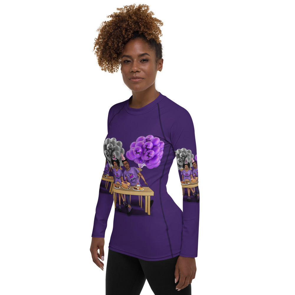 Sagittarius Birthday Women's Rash Guard