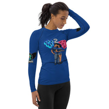 Load image into Gallery viewer, Aquarius Birthday Women&#39;s Rash Guard
