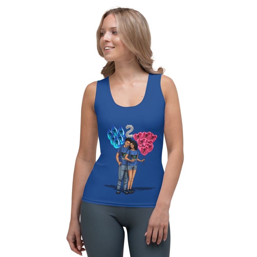 Aquarius Birthday Sublimation Cut & Sew Tank Top