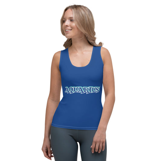 Aquarius Name Sublimation Cut & Sew Tank Top