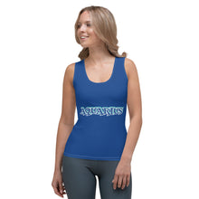 Load image into Gallery viewer, Aquarius Name Sublimation Cut &amp; Sew Tank Top
