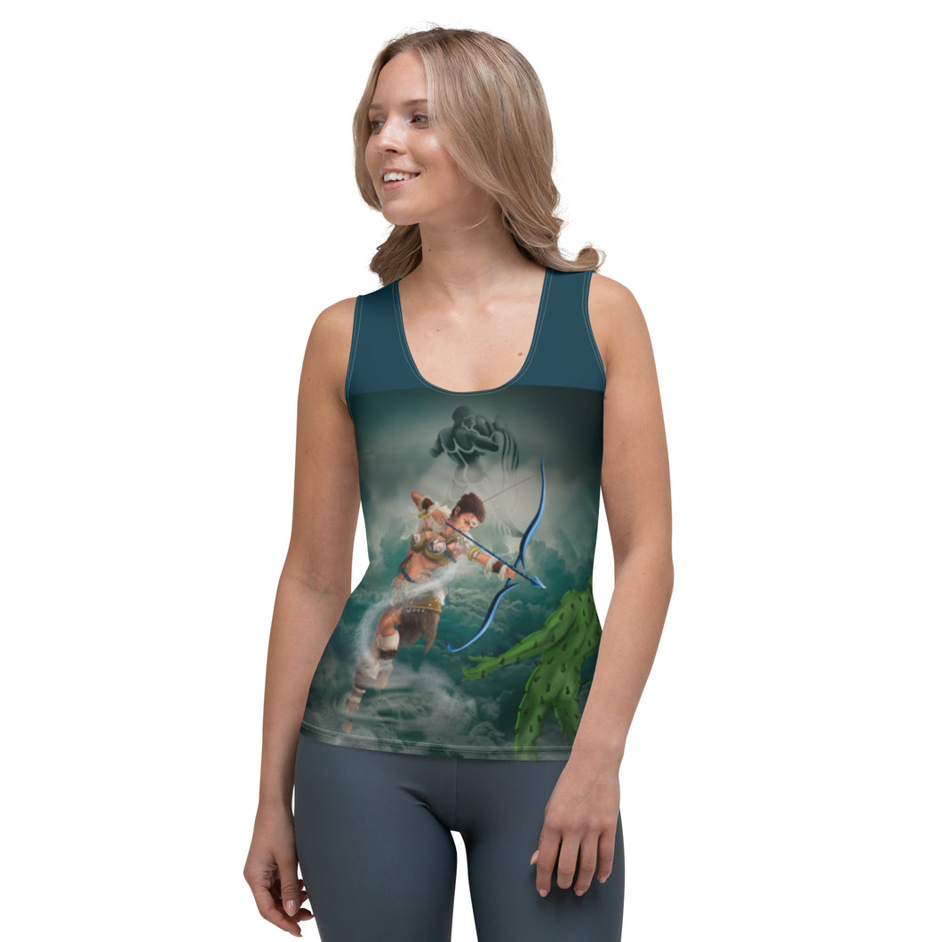 Aquarius Sublimation Cut & Sew Tank Top