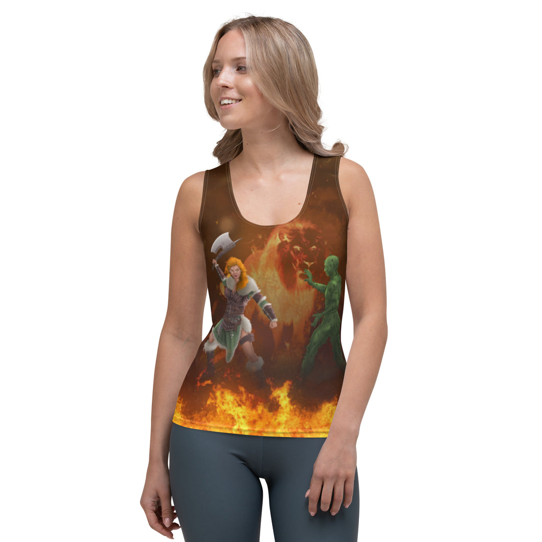 Leo Sublimation Cut & Sew Tank Top