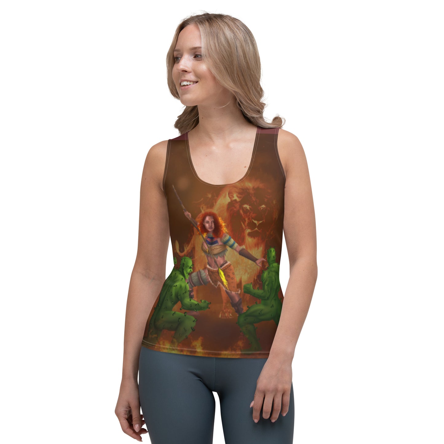 Leo Sublimation Cut & Sew Tank Top