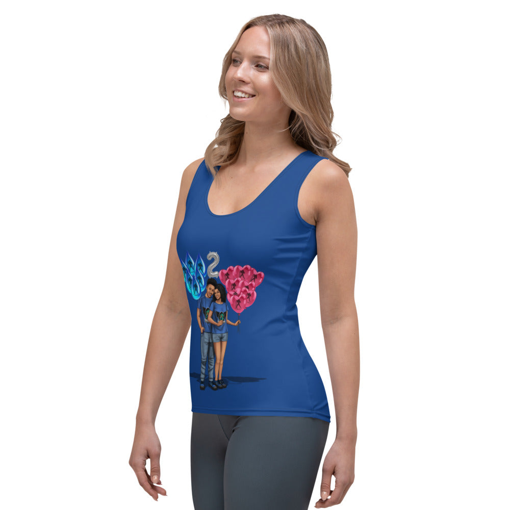 Aquarius Birthday Sublimation Cut & Sew Tank Top